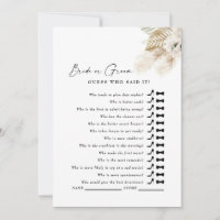 White Pampas Devine Qui A Dit Qu'Il Douche Jeu