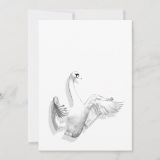 Invitation White Swan - Incitations