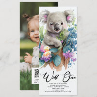 Wild One Cute Koala 1er Anniversaire Photo Animal