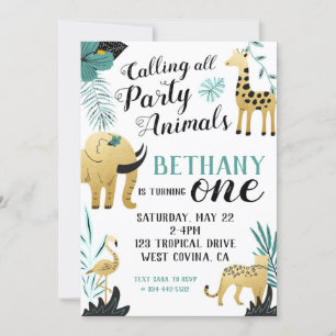 Invitation Wild One First Birthday