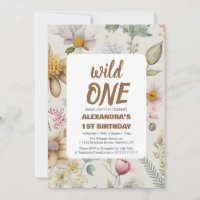 Wild One Fleur sauvage 1er anniversaire