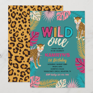 Invitation Wild ONE   Invitation Girl Wild One