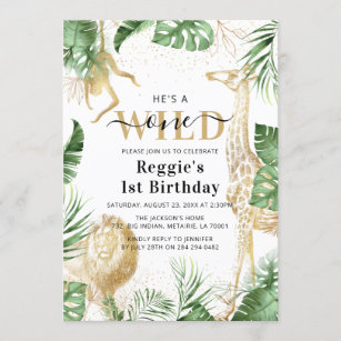 Invitations Anniversaires 1 An Zazzle Fr