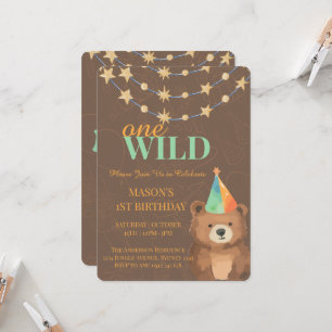 Invitation Wild One : Rejoignez-nous pour un premier annivers