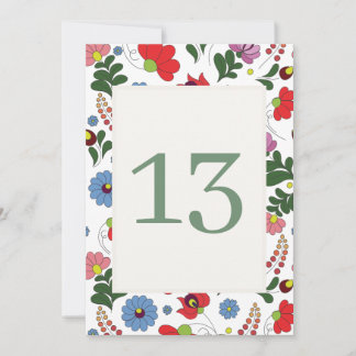 Invitation Wildflower Farmhouse Folk Wedding