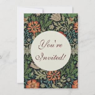 Invitation William Morris Compton Fond d'écran classique