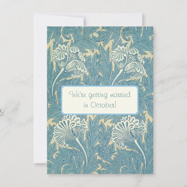 Invitation William Morris Fond d'écran (Devant)