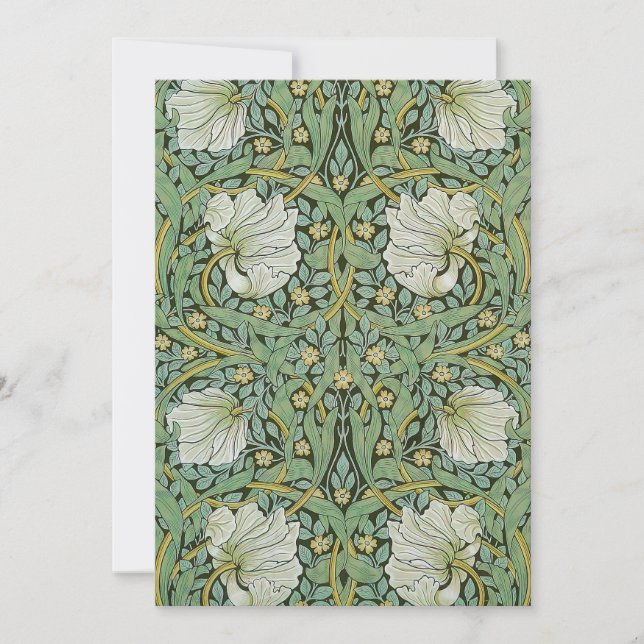 Invitation William Morris - Pimpernel (Devant)