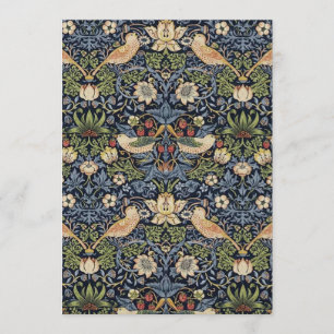 Invitation William Morris Strawberry Thief