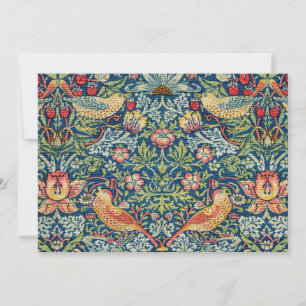 Invitation William Morris - Thief aux fraises