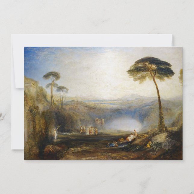 Invitation William Turner - Le Rameau d'Or (Devant)