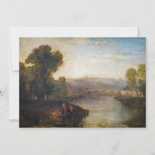 Invitation William Turner - Vue sur Richmond Hill et le pont
