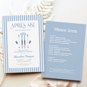 Invitation Winter Apres Ski Bachelorette Party