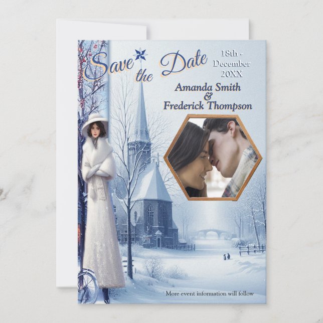 Invitation Winter Celebrations in Amsterdam (Devant)