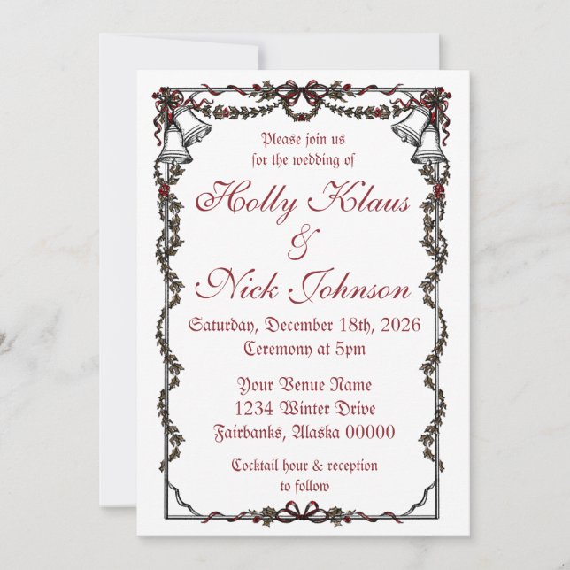 Invitation Winter Invite (Devant)