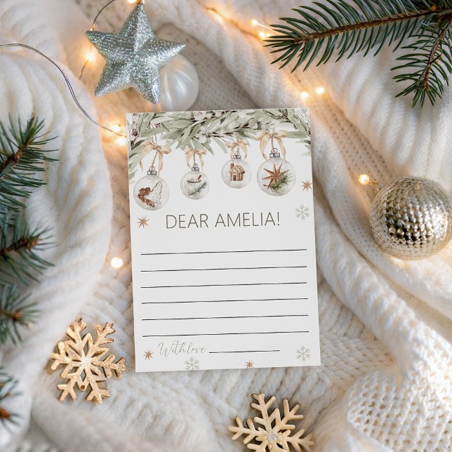 Invitation Winter Onederland Time Capsule Card (Créateur téléchargé)