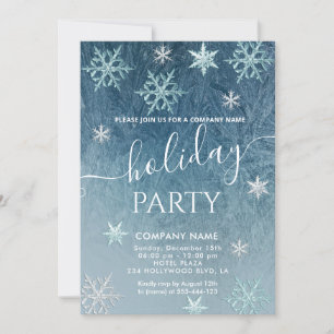 Invitation Winter Wenland snowflakes compagnie invitat