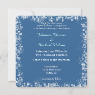 Invitation Winter Wonderland Mariage