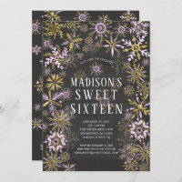 Winter Wonderland Sweet sixteen fête d'anniversair