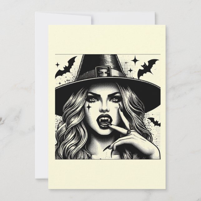 Invitation witch (Devant)