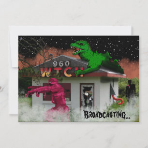 Invitation WiTCH RADIO (personnalisable) par Slipperywindow I