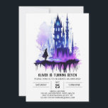 Invitation Wizard Kids Editable Anniversaire<br><div class="desc">Célébrez la journée spéciale de votre assistant en formation avec notre invitation Wizard Kids Editable Birthday. Ce design enchanteur est conçu pour les enfants de tous âges, offrant une toile magique pour vous permettre de customiser les détails. Les fonctionnalités modifiables assurent que chaque invitation est aussi unique que l'enfant d'anniversaire,...</div>