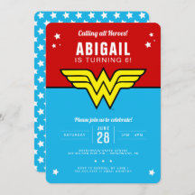 Wonder Woman - Classic Logo Stars Anniversaire