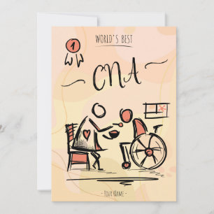 Invitation World's Best CNA - Certified Nurse Assistant Don
