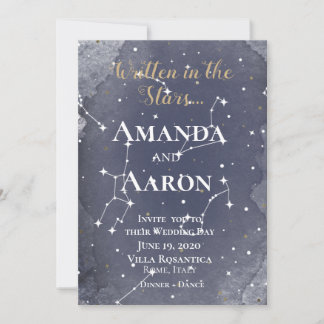 Invitation Written in the Stars