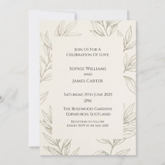 Invitation xxx
