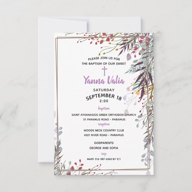 Invitation Yanna (Devant)