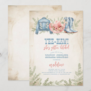Invitation Yee-Haw She's Gettin Hitched Bridal
