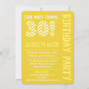 Invitation Yellow Look, 30 ans d'invitation