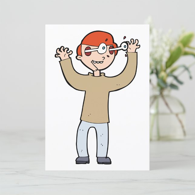 Invitation Yeux qui s'échappent (Créateur téléchargé)