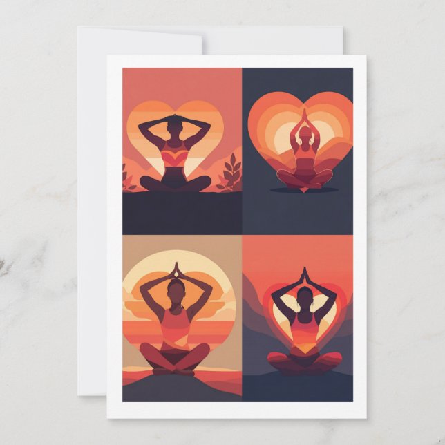 Invitation yoga love (Devant)