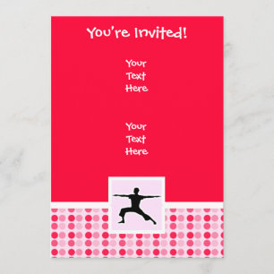 Invitation Yoga mignon