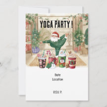 Yoga Noël Père Noël instructeur