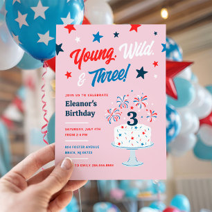 Invitation Young Wild et Three