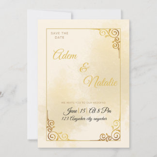 Invitation Your wedding's card