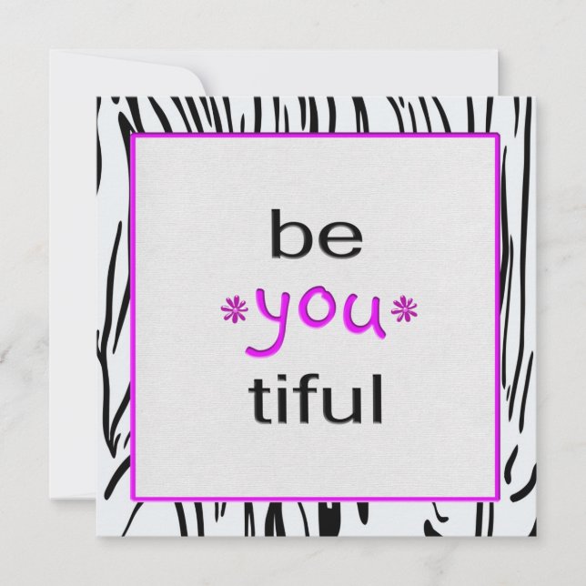 Invitation Zebra Girls Night Out (Devant)