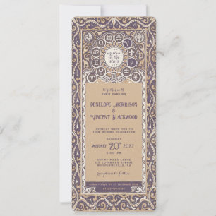 Invitation Zodiac - Mariage