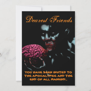 Invitation Zombie