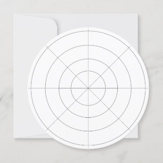 Invitation Zone de distance de tablette de la grille d'effet