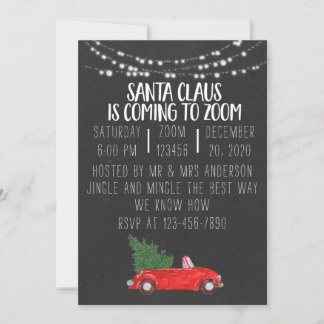 INVITATION ZOOM CHRISTMAS