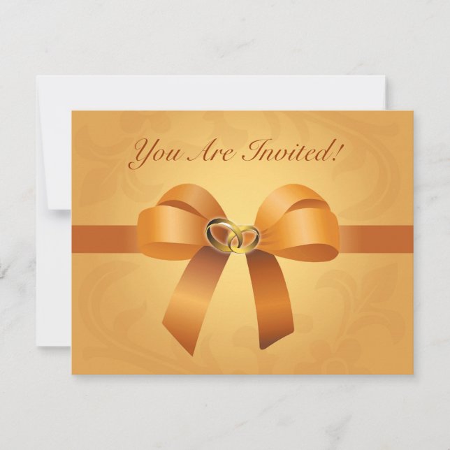 Invitations 2 de mariage dégrossies (Devant)