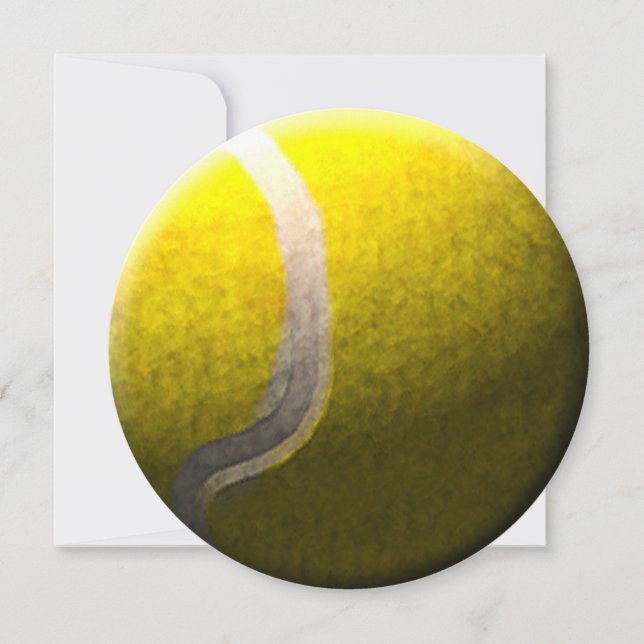 Invitations à des soirées en cercle de tennis (Devant)