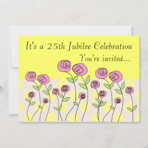 Invitations à la célébration du 25e Jubilé de Soeu