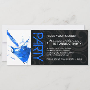 INVITATIONS À LA FÊTE D'ANNIVERSAIRE