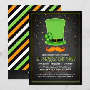 Invitations à la fête de la Saint Patrick