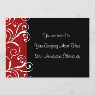 Invitations à la fête de l'anniversaire de l'entre